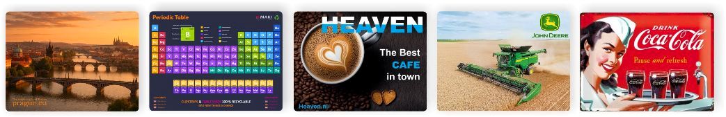 podk�adki sto�owe promocyjne