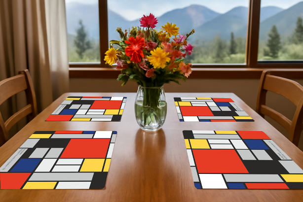 Modrain  tablemats